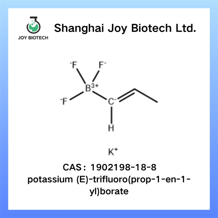 Kalijev (E)-trifluoro(prop-1-en-1-il)borat ŠT. CAS 1902198-18-8