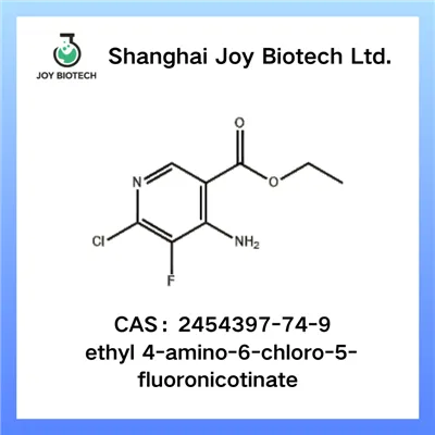 Etil 4-amino-6-kloro-5-fluoronikotinat Št. CAS 2454397-74-9
