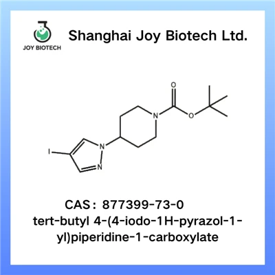 Terc-butil 4-(4-jodo-1H-pirazol-1-il)piperidin-1-karboksilat ŠT. CAS 877399-73-0